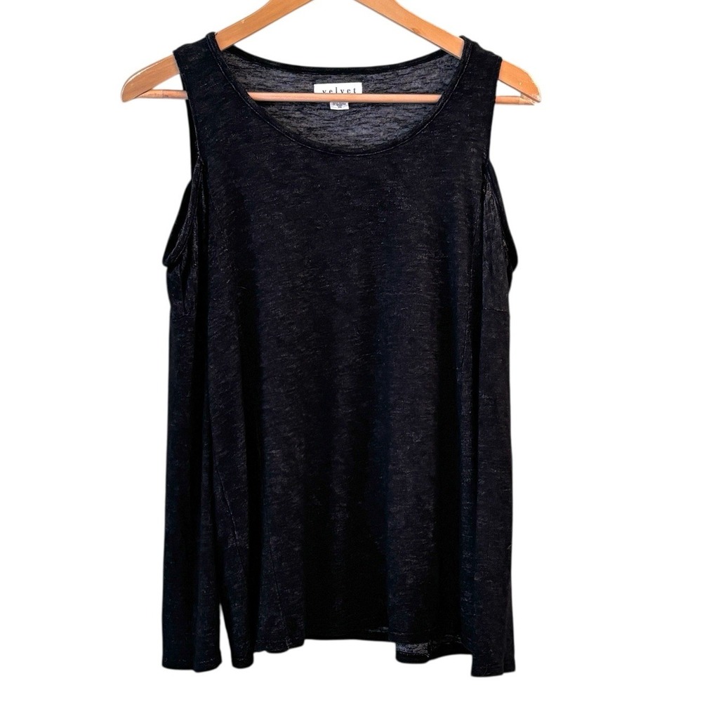 Velvet Graham Spencer Whimsigoth Open Shoulder Top Womens Size XS Going Out Top